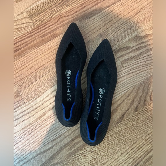 Rothy’s The Point Black washable flats - Picture 3 of 5